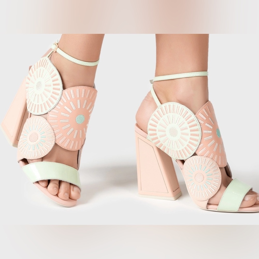 Kat Maconie Friday Seashell Sandals Size UK4/EU37/US6